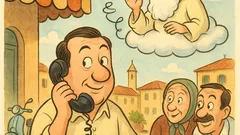 Barzelletta: Mi telefona Dio, «cos'è un uomo»