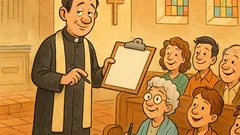 Barzelletta: Un parroco chiede la donazione d’organi