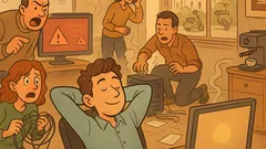 Barzelletta: un programmatore giura «a me funziona»