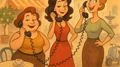 Barzelletta: Noi donne al telefono...