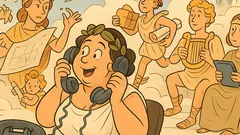 Barzelletta: All’Olimpo squilla il telefono, pronto?